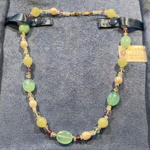 Elegant Multi-Color Beaded Necklace